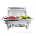 Chafing Dish Silber Buffet Essenswärmer Buffettisch